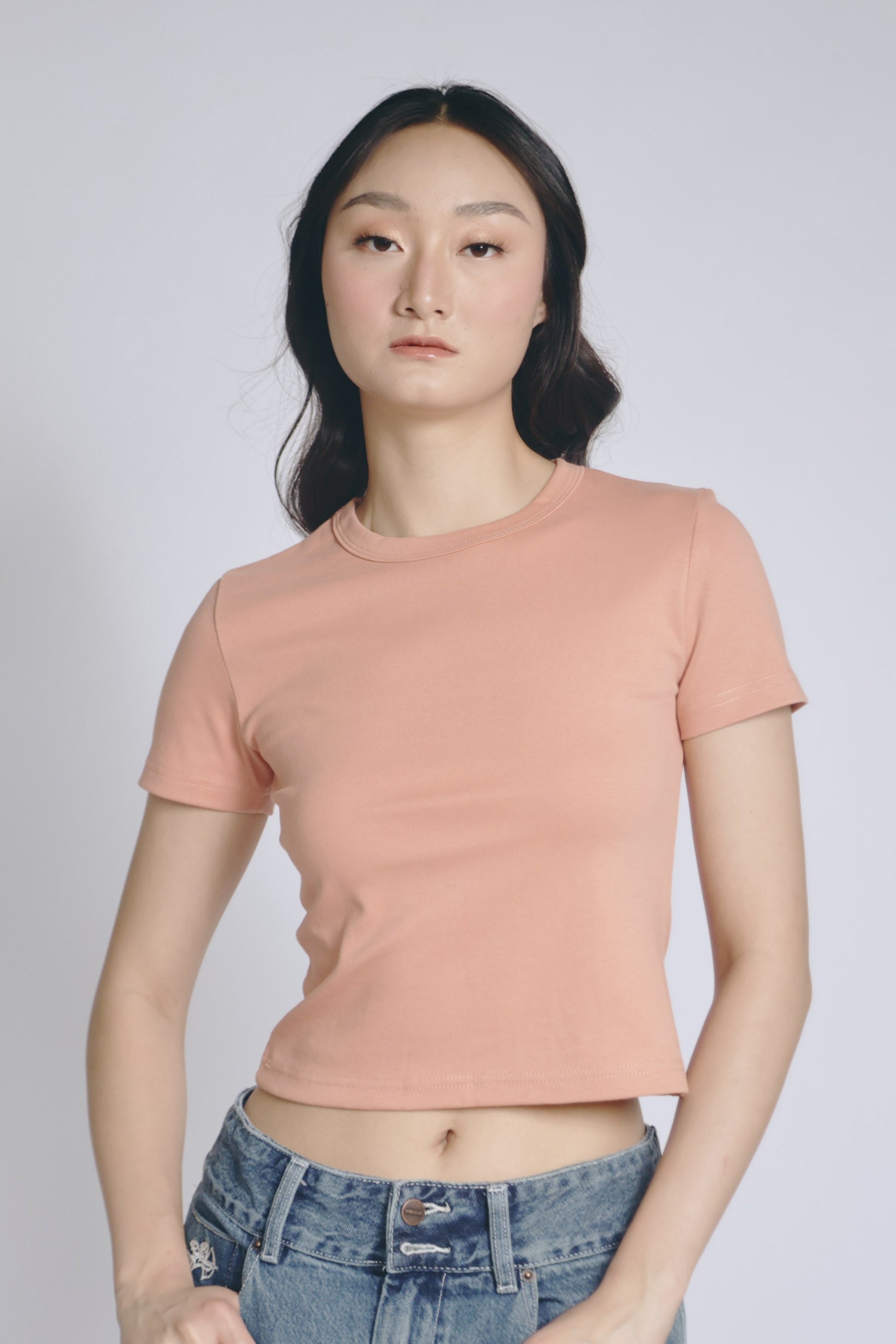 Capsule Alexa Essential Tee - Rust Front